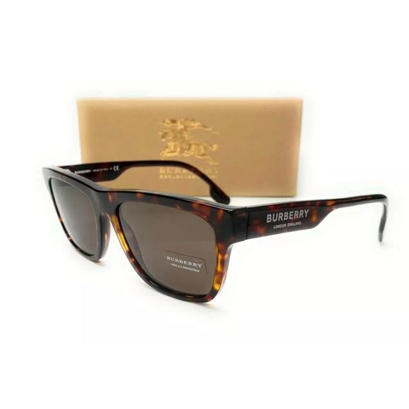 Burberry Women's Dark Havana and Brown Sunglasses!